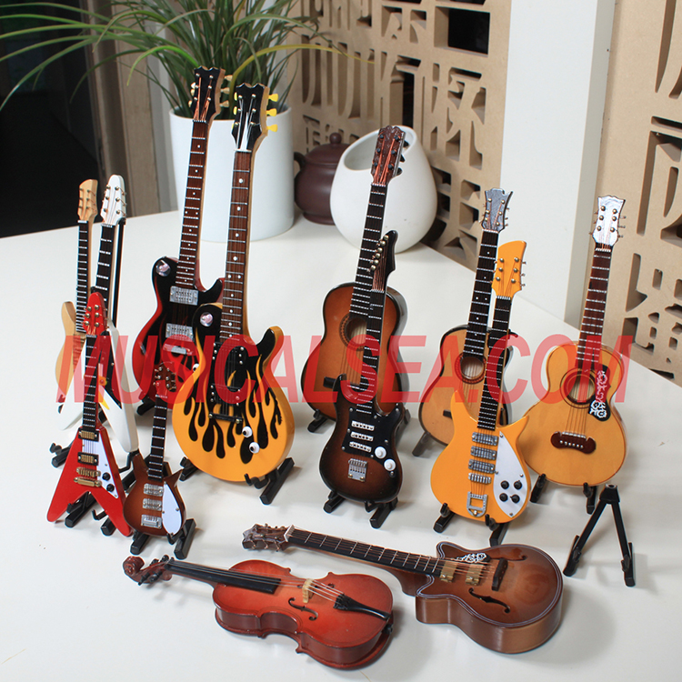 wooden Miniature guitar